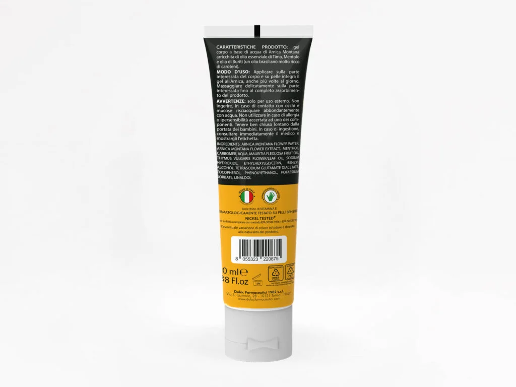 retro tubo arnica 98 100 ml dulac