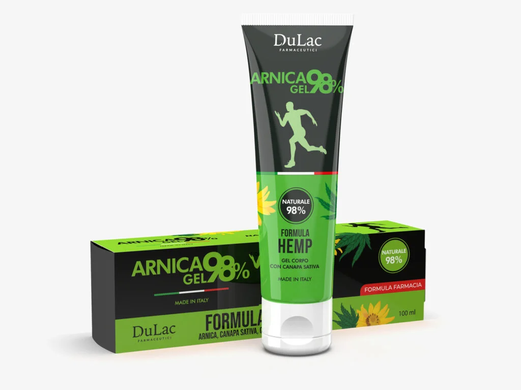 arnica gel formula hemp con canapa 100 ml