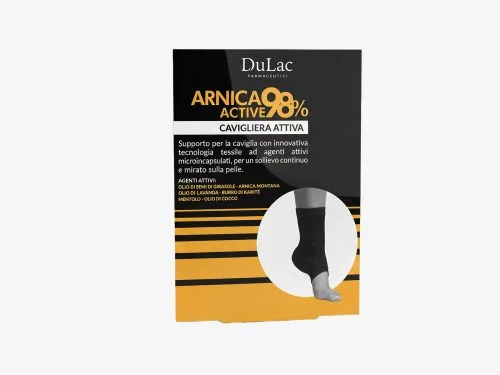 Cavigliera Attiva Arnica 98 DuLac — confezione fronte