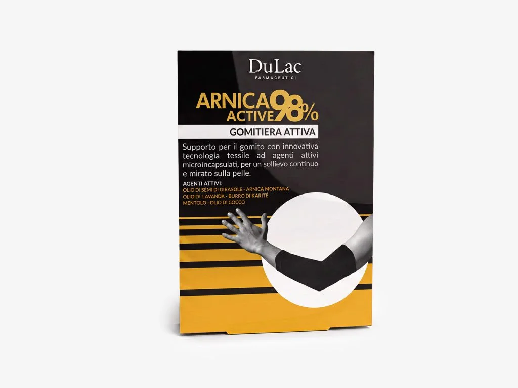 Gomitiera Attiva Arnica 98 DuLac — confezione fronte