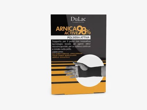 Polsiera Attiva Arnica 98 DuLac — confezione fronte