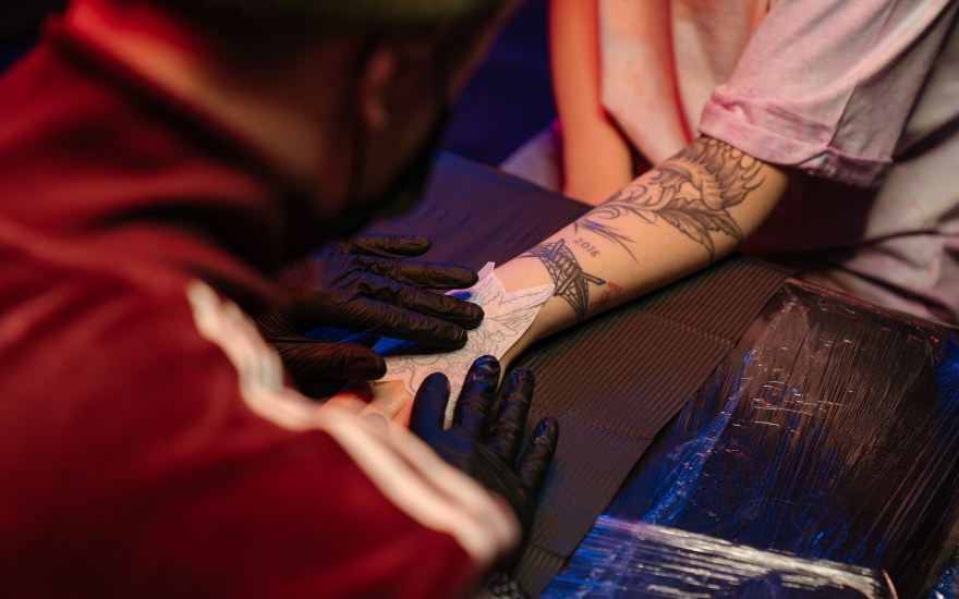 crema da mettere su tatuaggio appena fatto