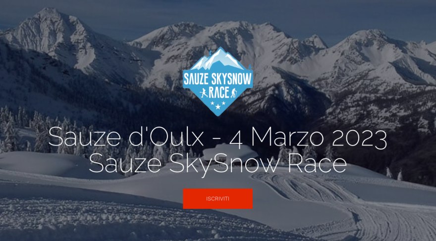 sauze skysnow race