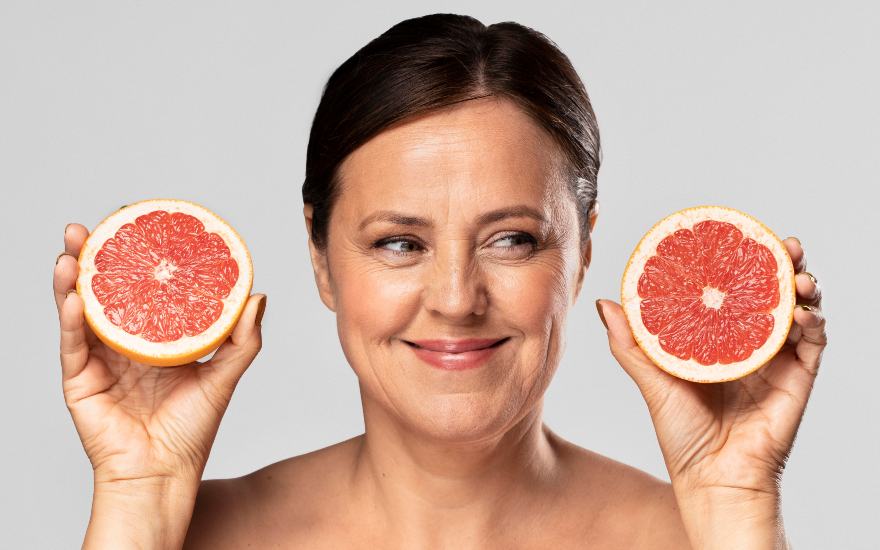 integratori di collagene e cibi ricchi di vitamina c