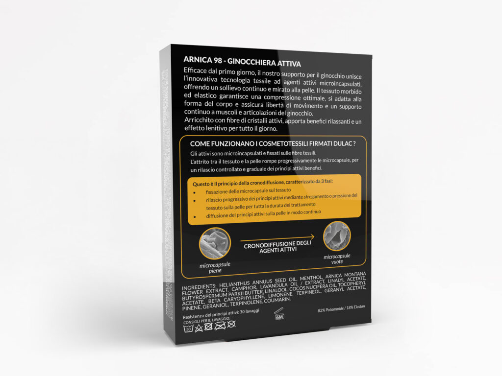 retro pack arnica 98 ginocchiera attiva dulac