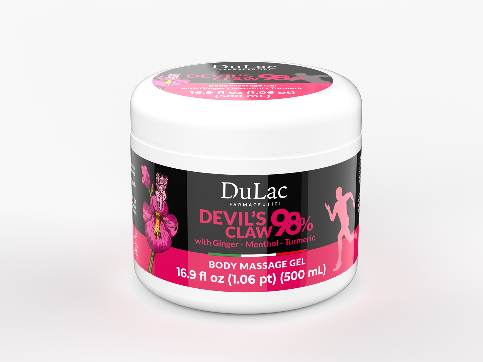 Devil's Claw Gel 98% 16.9 fl oz - DuLac