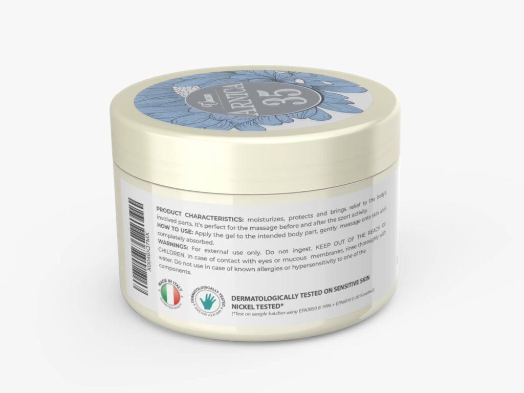 dulac arnica 35 cream gel 8 fl oz back amazon