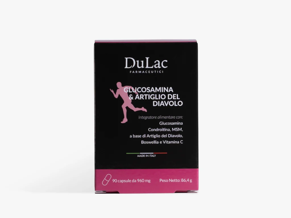 integratore di glucosamina condroitina artiglio del diavolo dulac