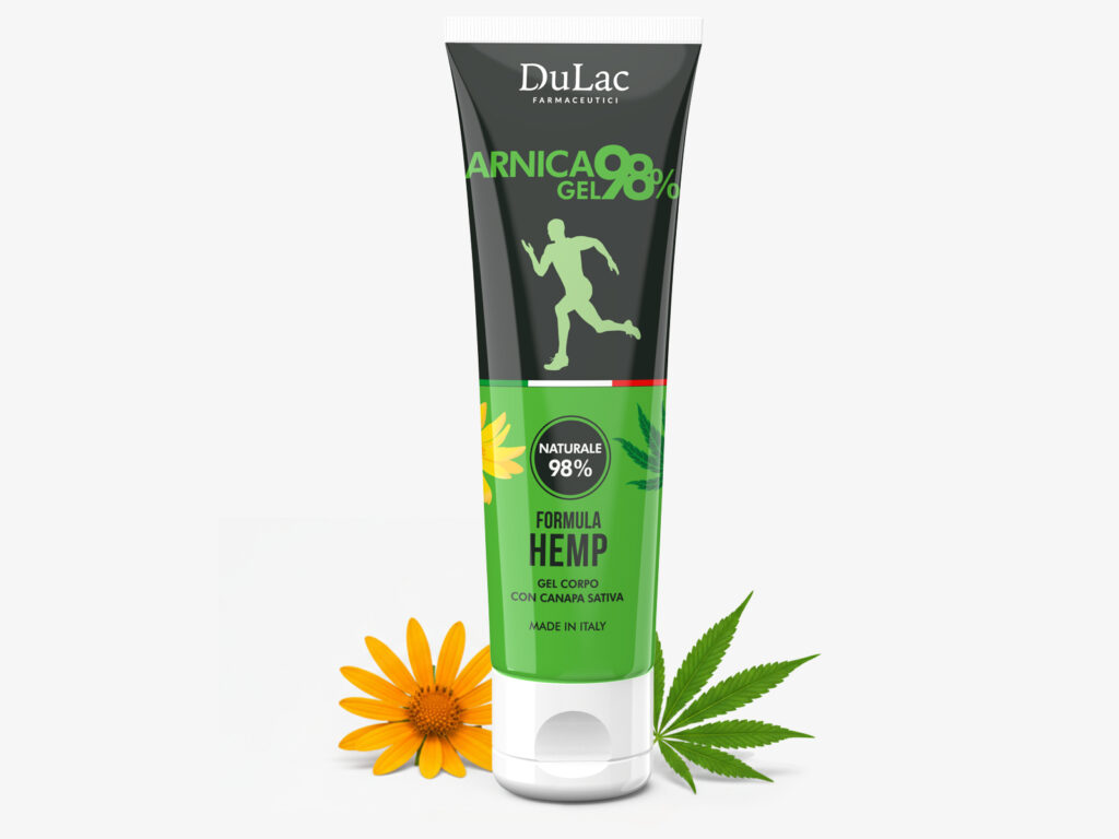 arnica gel formula hemp con arnica e canapa 100ml