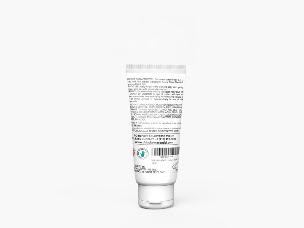 back arnica gel 98 1 fl oz dulac