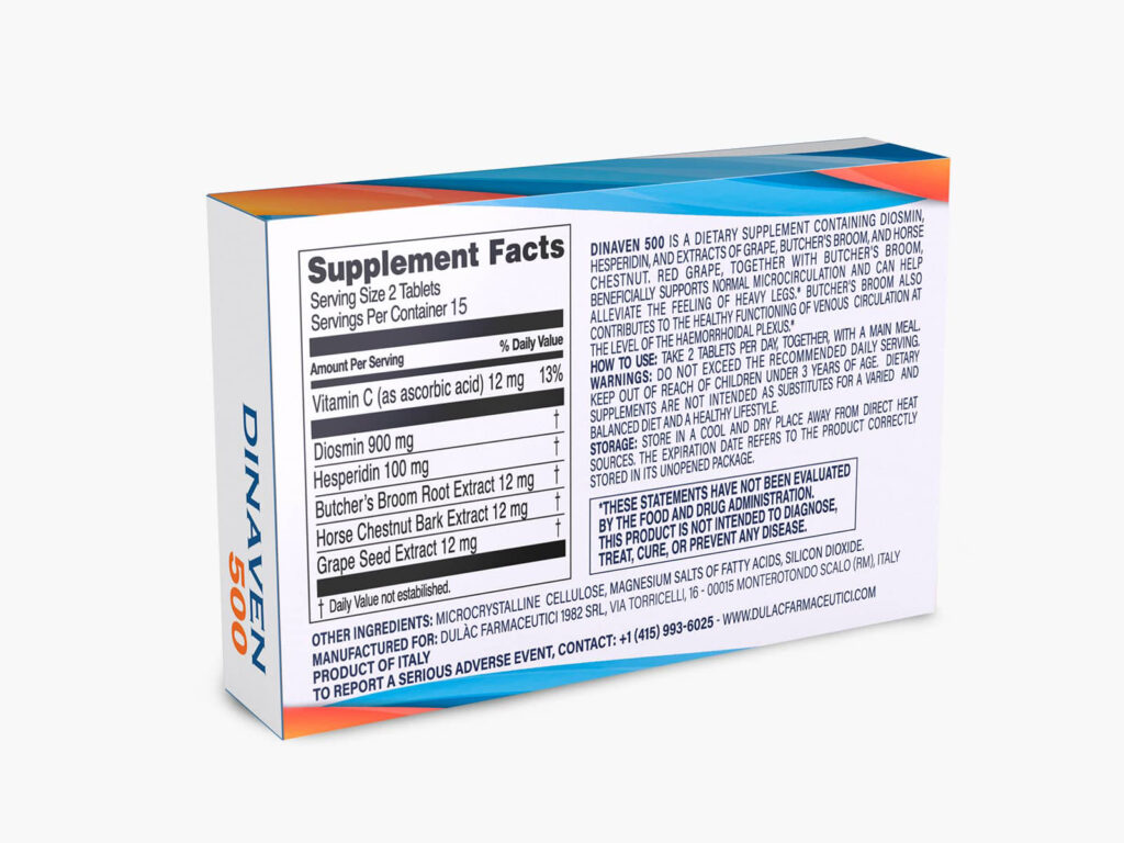 back dinaven 500 30 tablets
