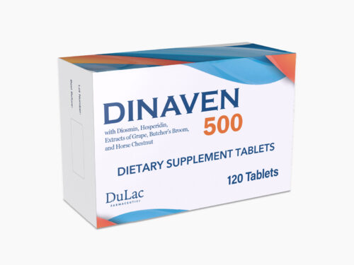 dinaven 500 dulac 120 tablets diosmin hesperidin